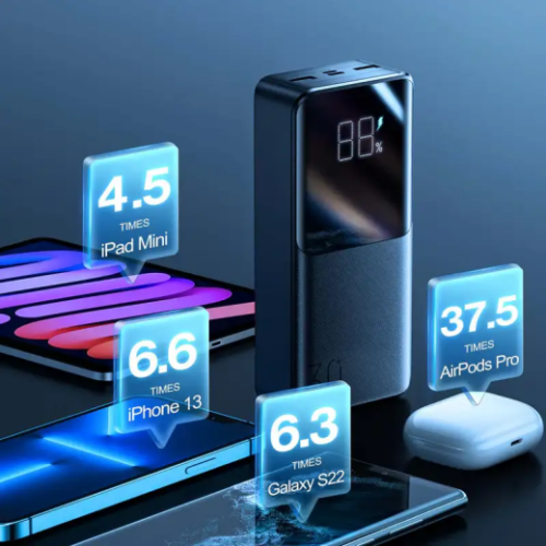 Home hoco j165 ultra slim 10000mah four port power bank