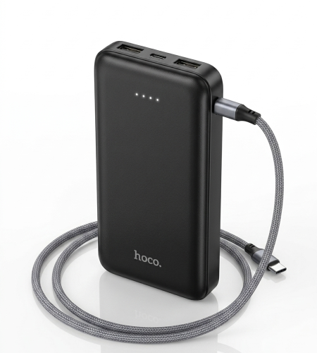 Home hoco j165 ultra slim 10000mah four port power bank
