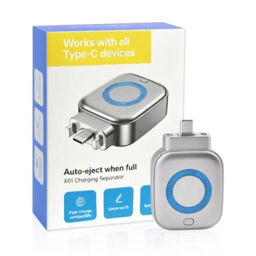 type c auto power cutoff charge separator protector supports up to 140w charging